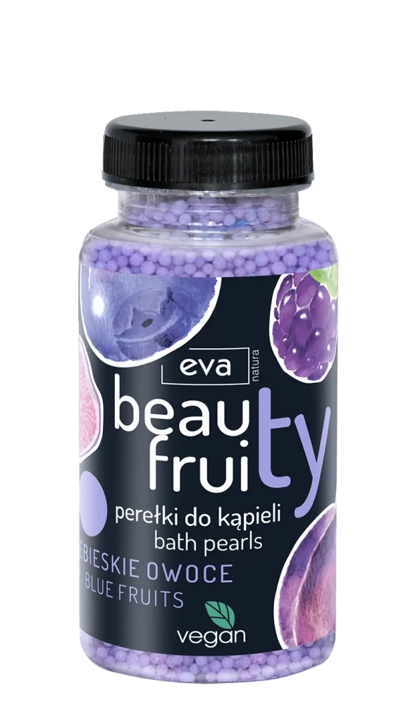EVA NATURA BEAUTY FRUITY Bath pearls Blue fruits